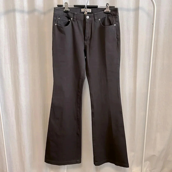 MICHAEL KORS Flared Cotton Stretch Denim Jean, Size  8 - Picture 1 of 9